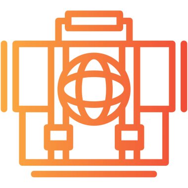 Kamera simgesi. Web için kamera vektör simgelerinin özet çizimi