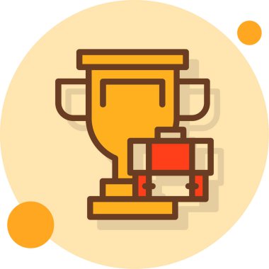 kupa vektör simgesi