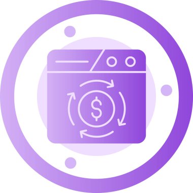 money vector icon modern simple illustration