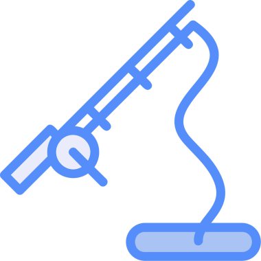 Mikroskop. Web simgesi basit illüstrasyon