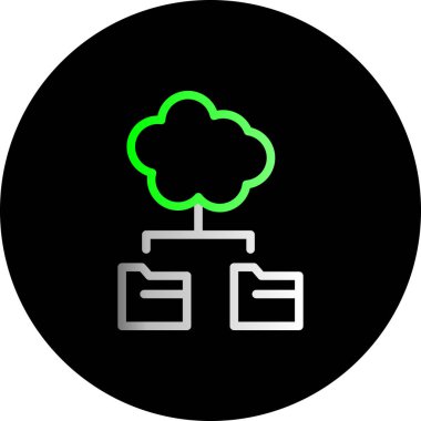 seo modern simgesinin vektör illüstrasyonu