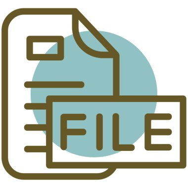 dosya biçimi vektör illüstrasyonuName