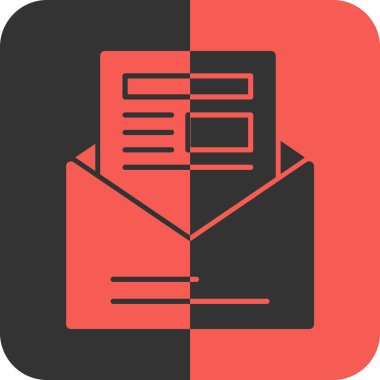 vektör e- posta pazarlama simgesi