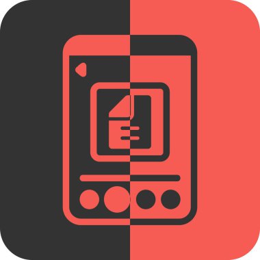 Uygulama modern simgesinin vektör illüstrasyonu