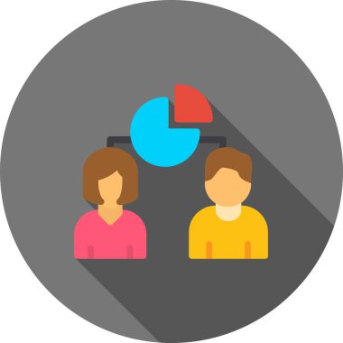 İş adamlarının vektör illüstrasyonu