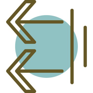 Modern b 'nin vektör illüstrasyonu eksik simgesi