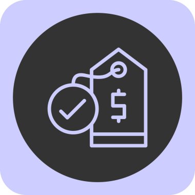 Beyaz arkaplanda emlak simgesi izole edildi