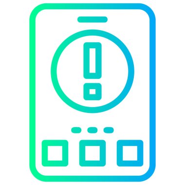 Seo modern simgesinin vektör illüstrasyonu, teknoloji simgesi