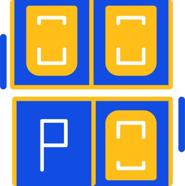 seo modern simgesinin vektör illüstrasyonu