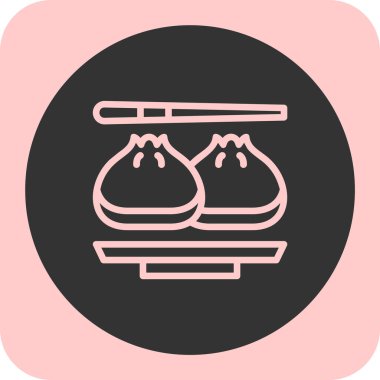 Gıda simgesinin vektör illüstrasyonu