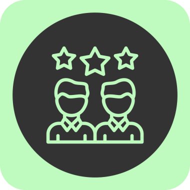 Vektör illüstrasyonu, seo modern simge