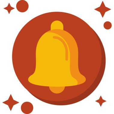 Zil. Web simgesi basit illüstrasyon