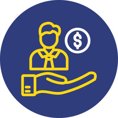 para simgesi vektör illüstrasyonu