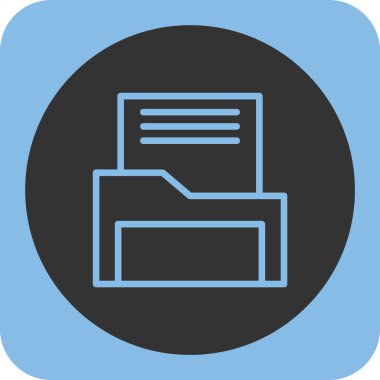 vektör yazıcı simgesi çizimi