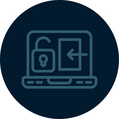 Web simgesi vektör illüstrasyonu