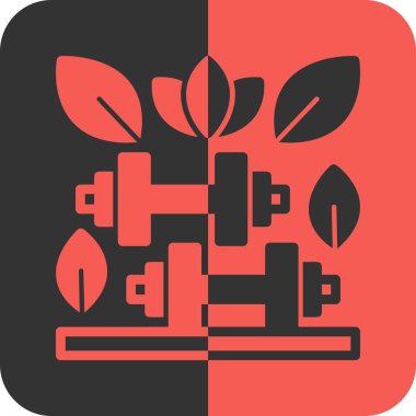 Tek izole ağaç simgesinin vektör illüstrasyonu