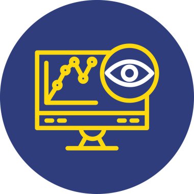 Seo simgesinin vektör illüstrasyonu