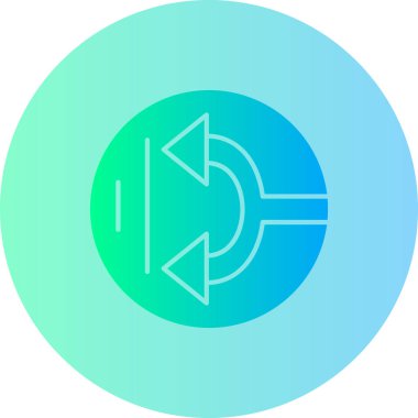 ok simgesi vektör illüstrasyonu