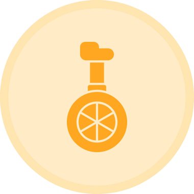 Modern bisiklet simgesinin vektör illüstrasyonu