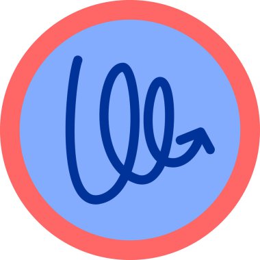 imza web simgesi, vektör illüstrasyon tasarımı