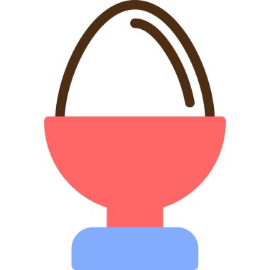 Paskalya yumurtası. Basit resimleme