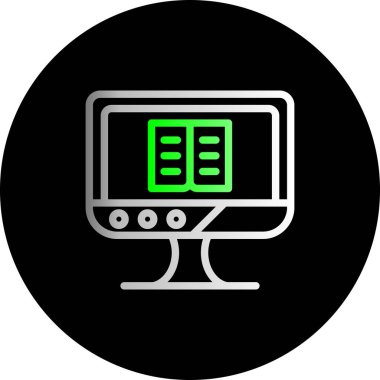 seo modern simgesinin vektör illüstrasyonu