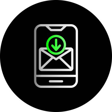 e- posta simgesi vektör illüstrasyonu