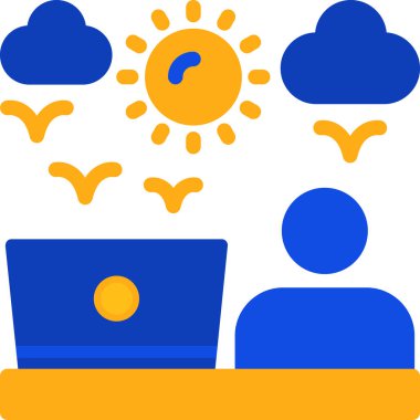 bulut hesaplama ağı simgesi