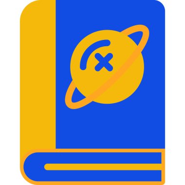 Kitap. Web simgesi basit illüstrasyon