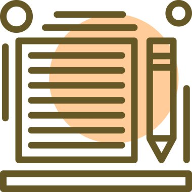 Web simgesi, basit vektör illüstrasyonu