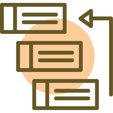 Dosya. Web simgesi basit illüstrasyon