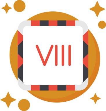 Gazino yassı simgesi, vektör illüstrasyonu