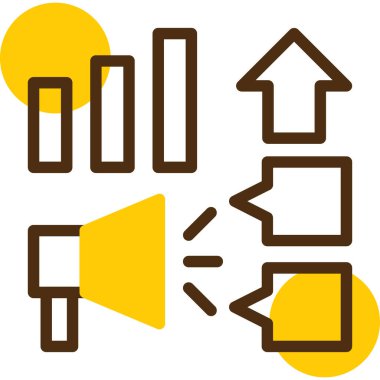 Konuşmacı simgesi. Web tasarımı için hoparlör simgesi tasarımı biçimi