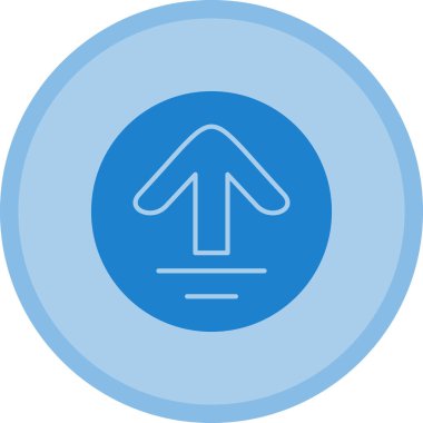 Bir ok simgesinin vektör illüstrasyonu