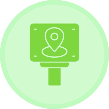 gps. Web simgesi basit illüstrasyon