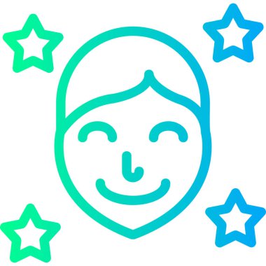 Kadın. Web simgesi basit tasarım