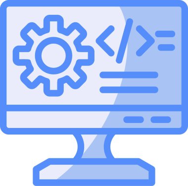 Kodlama geliştirme simgesi