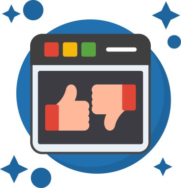 internet web vektör simgesi