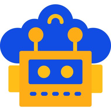 ses bulutu hesaplama simgesi - taslak biçimi