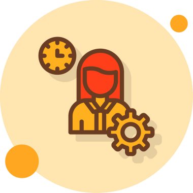 Teçhizat Web simgesi basit illüstrasyon