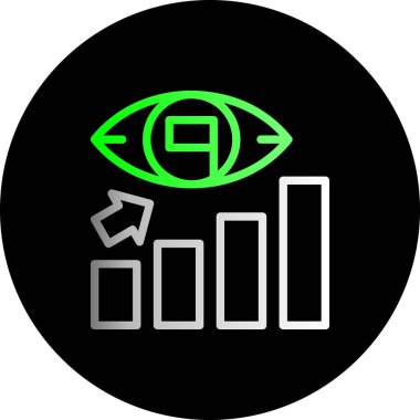 seo modern simgesinin vektör illüstrasyonu