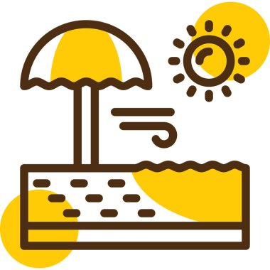 Şirin bir çizgi film evinin vektör çizimi