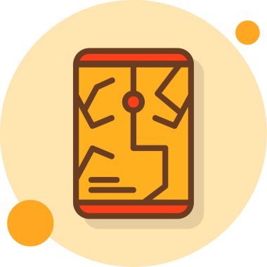 Kitap. Web simgesi basit illüstrasyon