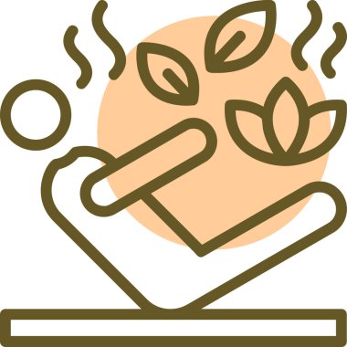 Ziraat bahçesi ikonu - ana hatlarıyla