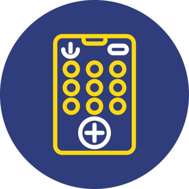 Cep telefonu. Basit resimleme