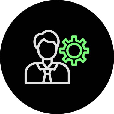 Vektör ayarı Simge illüstrasyonu