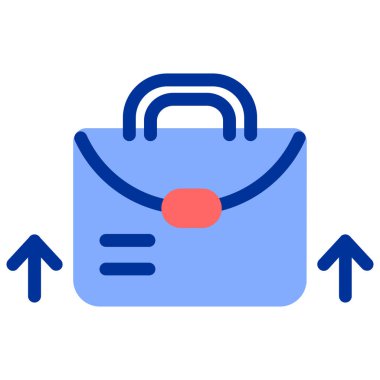 Alışveriş Torbası. Web simgesi basit illüstrasyon