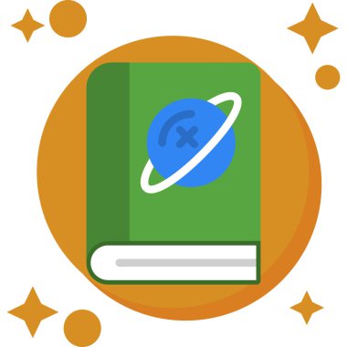 Kitap. Web simgesi basit illüstrasyon