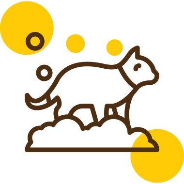 cat web icon vector illustration