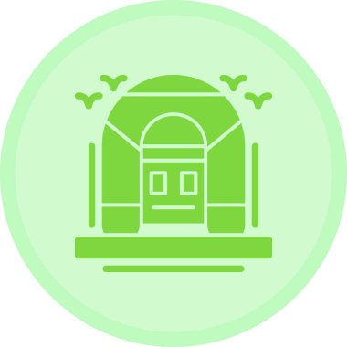 Otel modern simge vektör illüstrasyonu